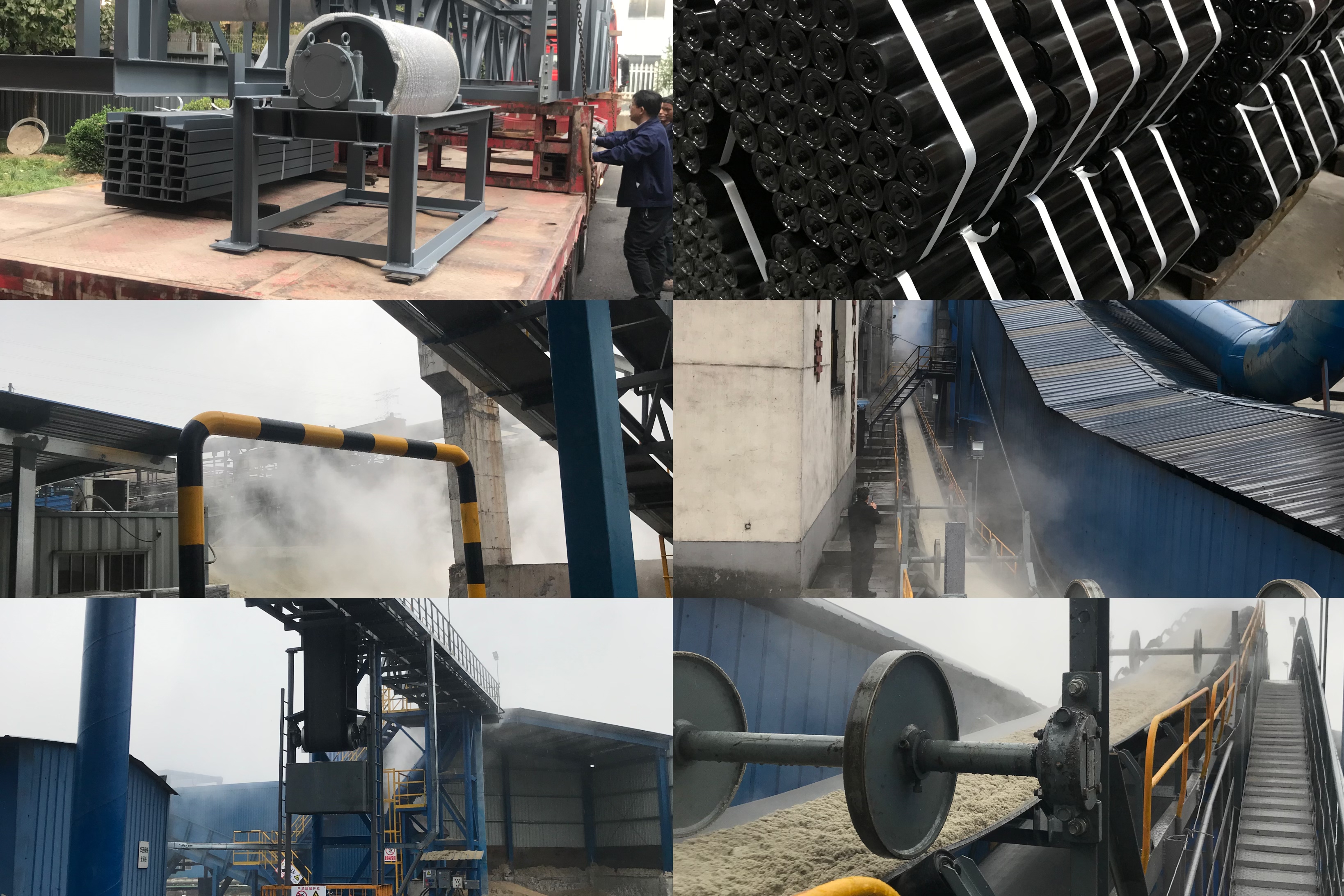 Belt conveyor samarwa, shigarwa, ƙaddamarwa